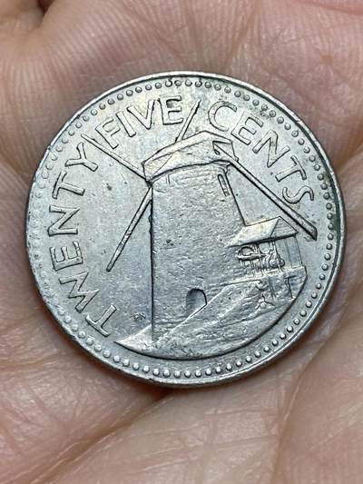 2026年第九场(总第一百七十八场）外国好品散币场(免佣金) - 巴巴多斯🇧🇧1981年25分