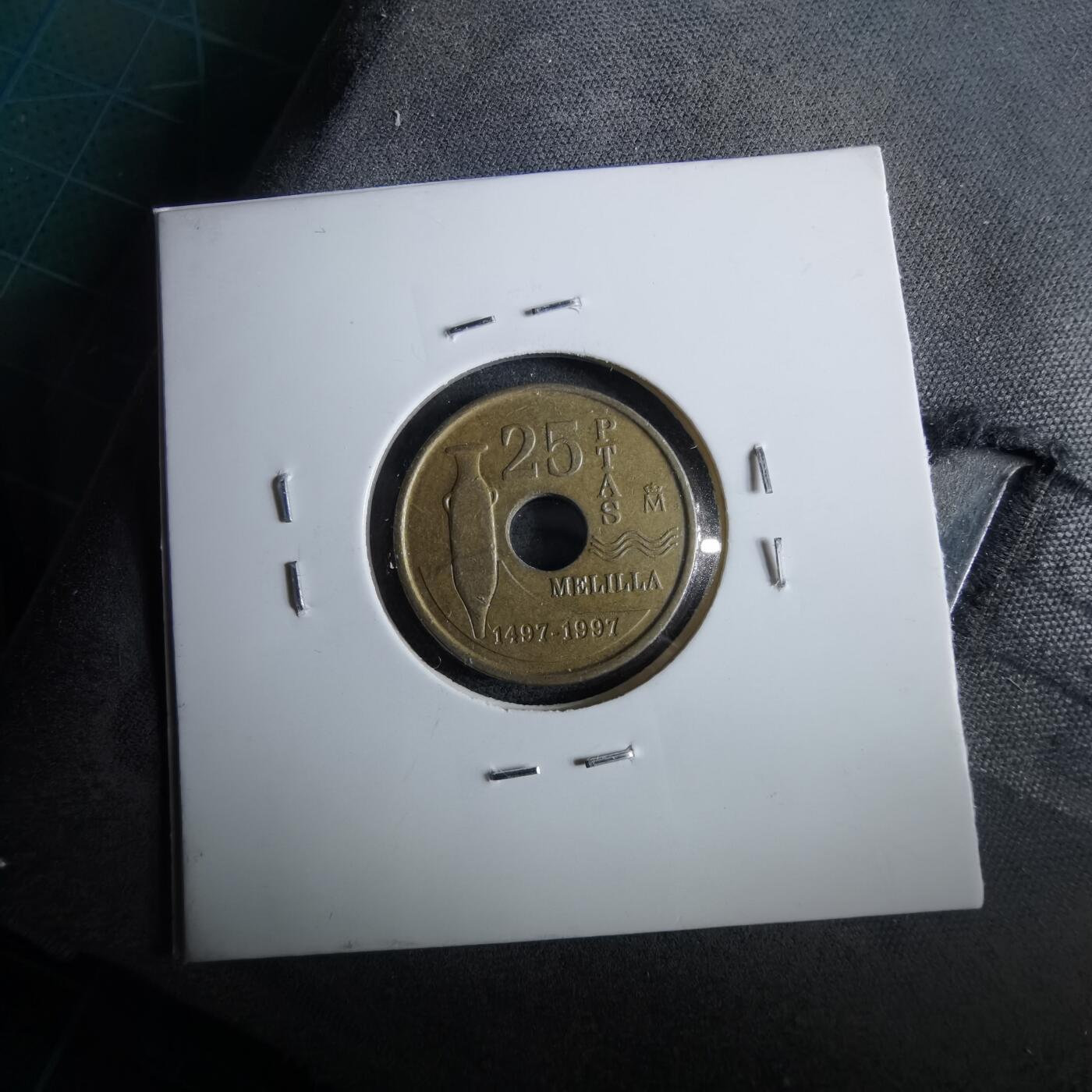 沼泽如烟--第964场 西班牙25比塞塔纪念币