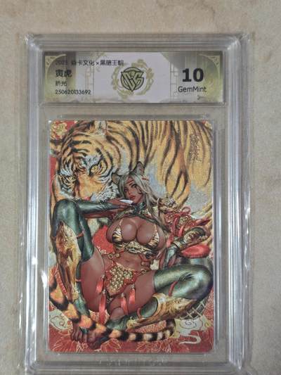 夜之极第三十八期 （1月17日周六晚9点截拍，欢迎竞拍） - CCG&焱卡 寅虎 粗闪 10g