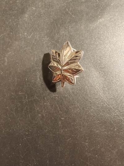 老王徽章第177期 - 美国海军陆战队中校军衔领章    包银