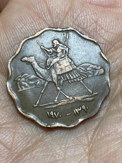 2026年第九场(总第一百七十八场）外国好品散币场(免佣金) - 苏丹🇸🇩1970年5米利姆(第二套第一版，大号图例窄5版)
