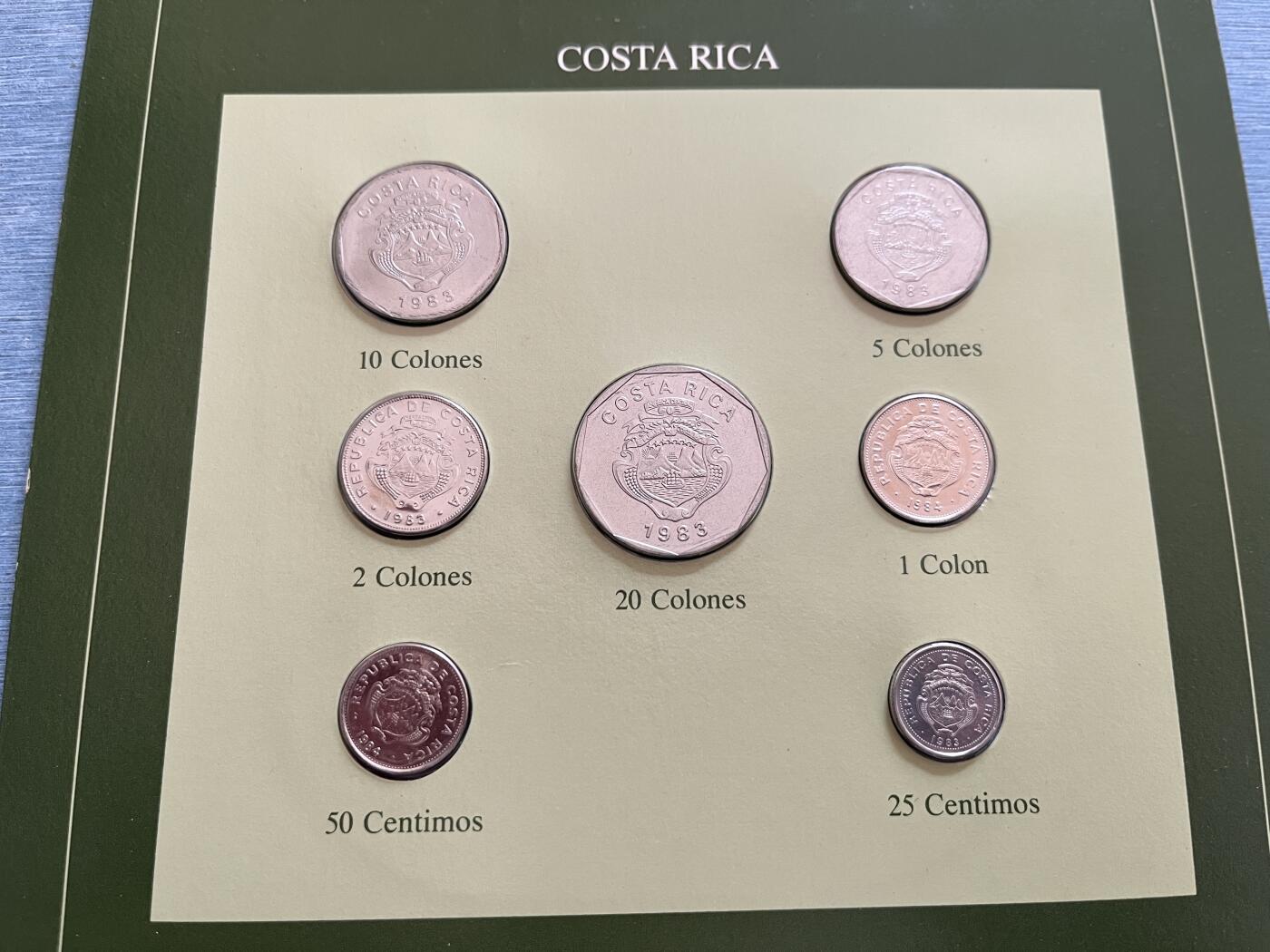 咖啡豆•收藏 2025年Jan_22th世界各国富兰克林套币拍卖 斯威士兰/哥斯达黎加-世界各国UNC硬币套币富兰克林包装