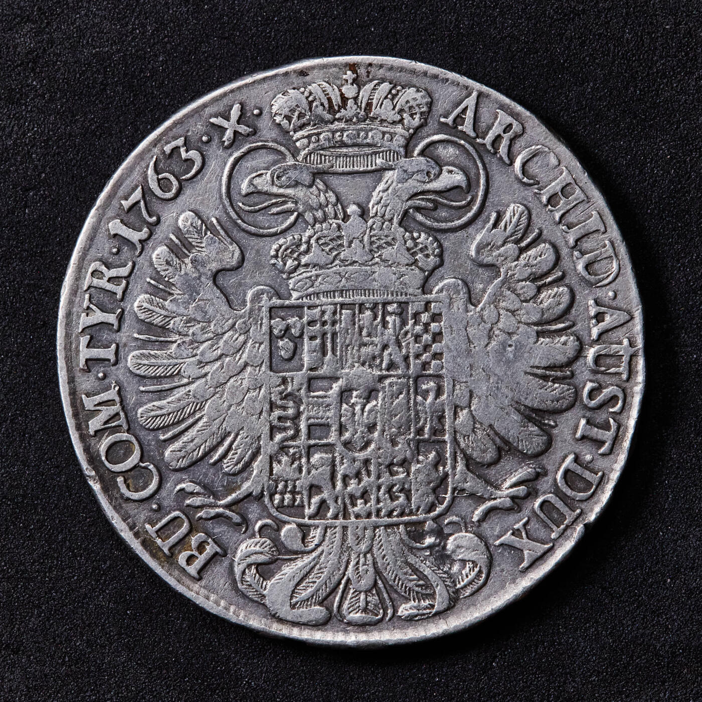 【俄甄集藏】“万象更新、马呈祥瑞”迎新春俄甄精品场-2026年(047)01-21 星期三 晚 19:30 全场包邮 神圣罗马帝国-奥地利1763年玛利亚·特蕾莎皇后1泰勒大银币，原味状态