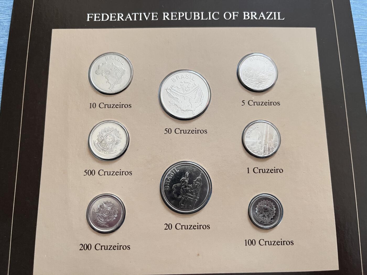 咖啡豆•收藏 2025年Jan_22th世界各国富兰克林套币拍卖 匈牙利/巴西-世界各国UNC硬币套币富兰克林包装