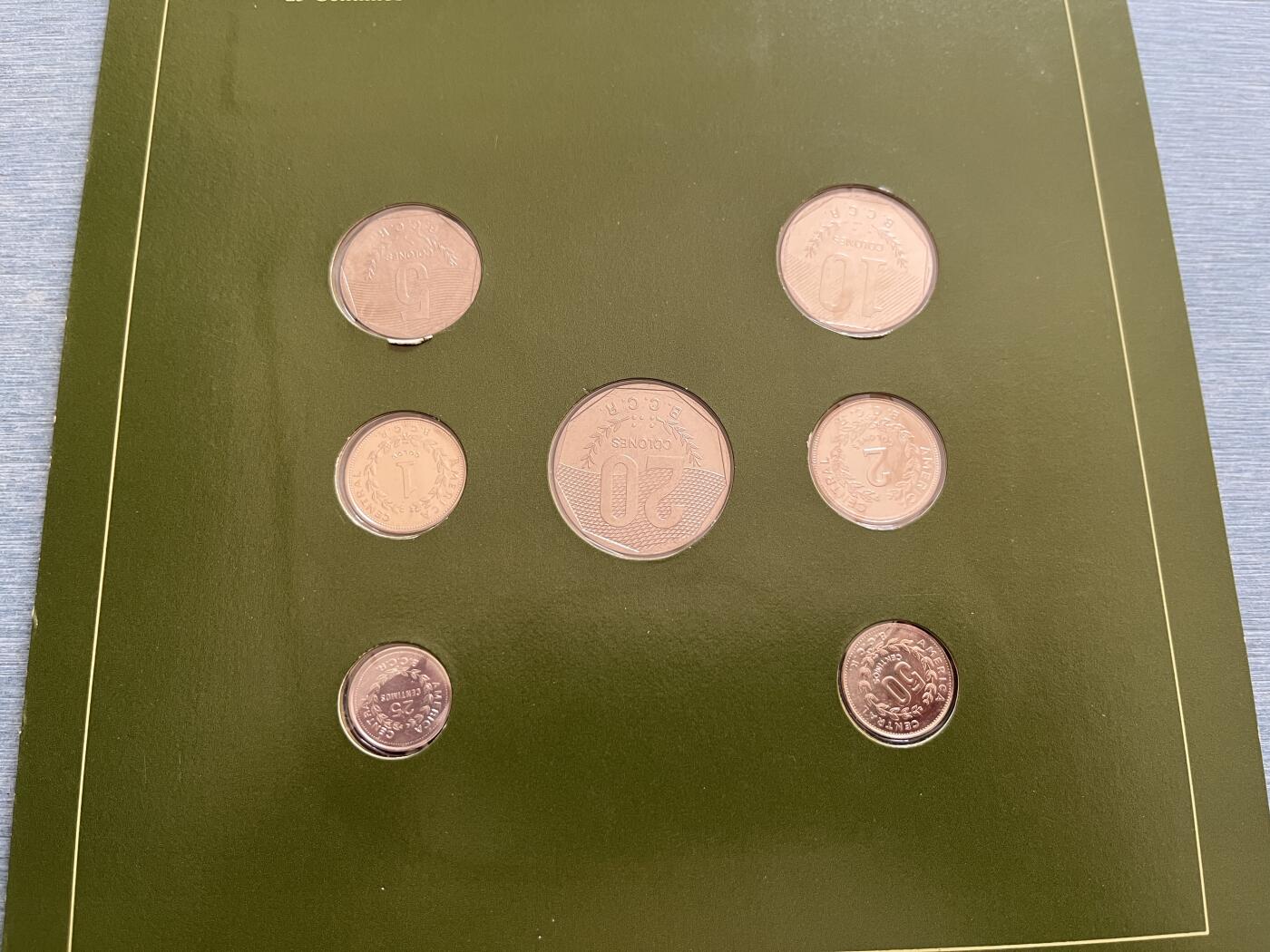 咖啡豆•收藏 2025年Jan_22th世界各国富兰克林套币拍卖 斯威士兰/哥斯达黎加-世界各国UNC硬币套币富兰克林包装