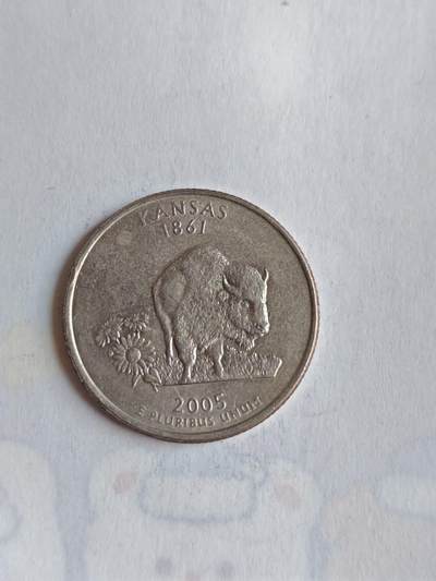 外国硬币 - 美国1999年启动50州纪念25分币计划，每年发行5枚代表不同州的纪念币