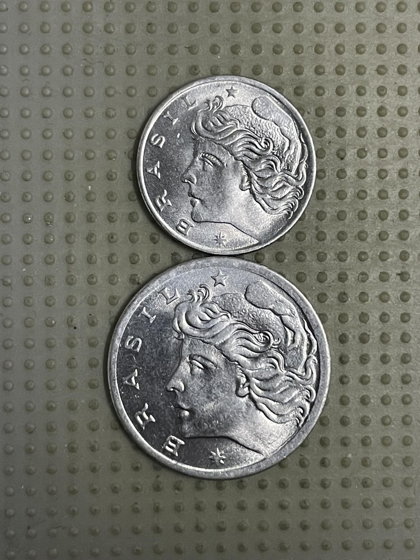 2026年第13场各国散币拍卖（总第163场） 巴西1975年fao纪念币2枚