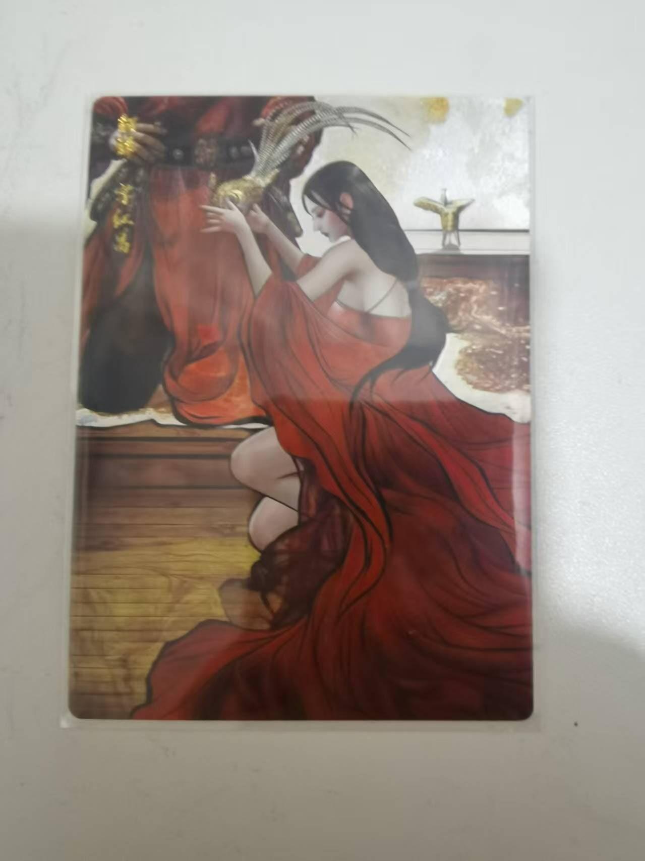 夜之极第三十八期 （1月17日周六晚9点截拍，欢迎竞拍） 【亲签】卡德曼 张建东三国 吕布 21/60 粗闪