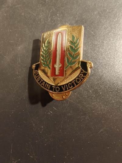 老王徽章第177期 - 美国陆军第一维持旅证章