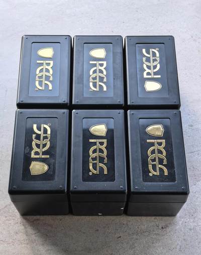 博洋堂世界钱币拍卖第157期（全场包邮） - 黑色PCGS官方评级币收纳盒6枚一组，每盒可存放10枚，携带方便-1