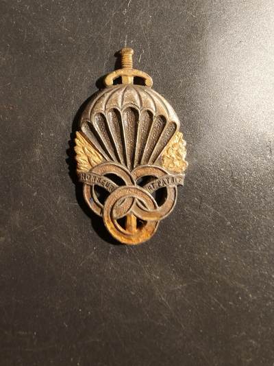 老王徽章第177期 - 法国空降兵军事准备证章