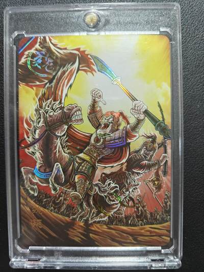 天玑星卡拍第161期《1.15周四截拍》持续收拍收评中 满赠卡需备注 - 万享 三国斗星录 魏延 彩闪 卡砖封装