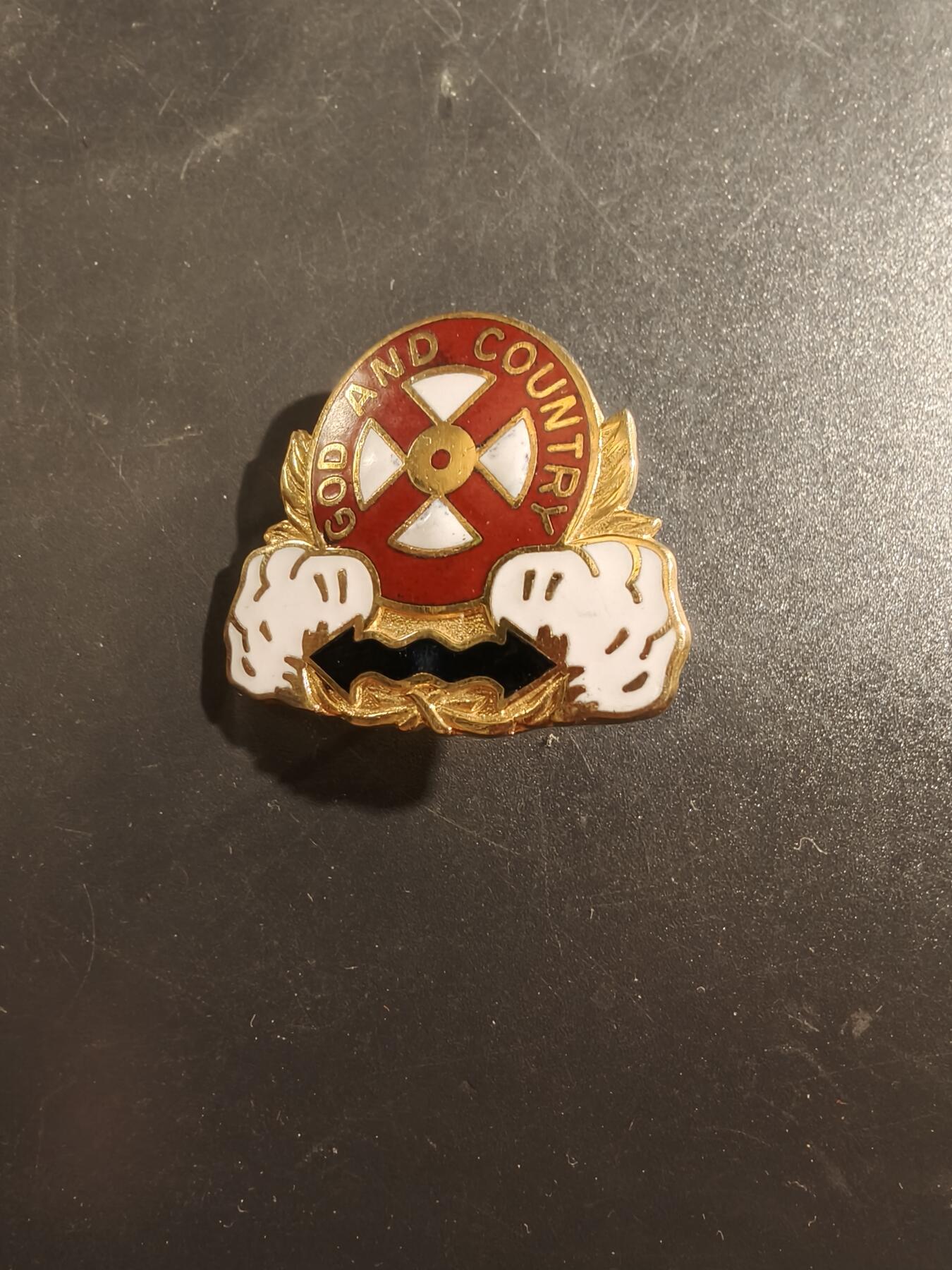 老王徽章第177期 美国陆军第1103支援营证章