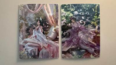 寸草不生拍卖第十八期  - 卡德曼 玉面公主 孔雀 公主 一组