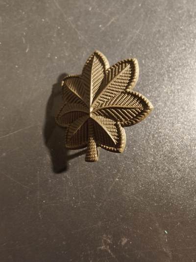 老王徽章第177期 - 美国陆军中校军衔领章     带厂标   低可视度