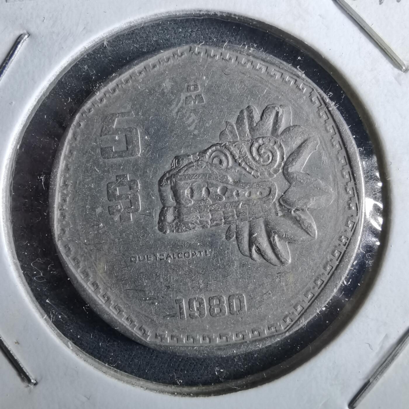 沼泽如烟--第964场 墨西哥1980年5比索