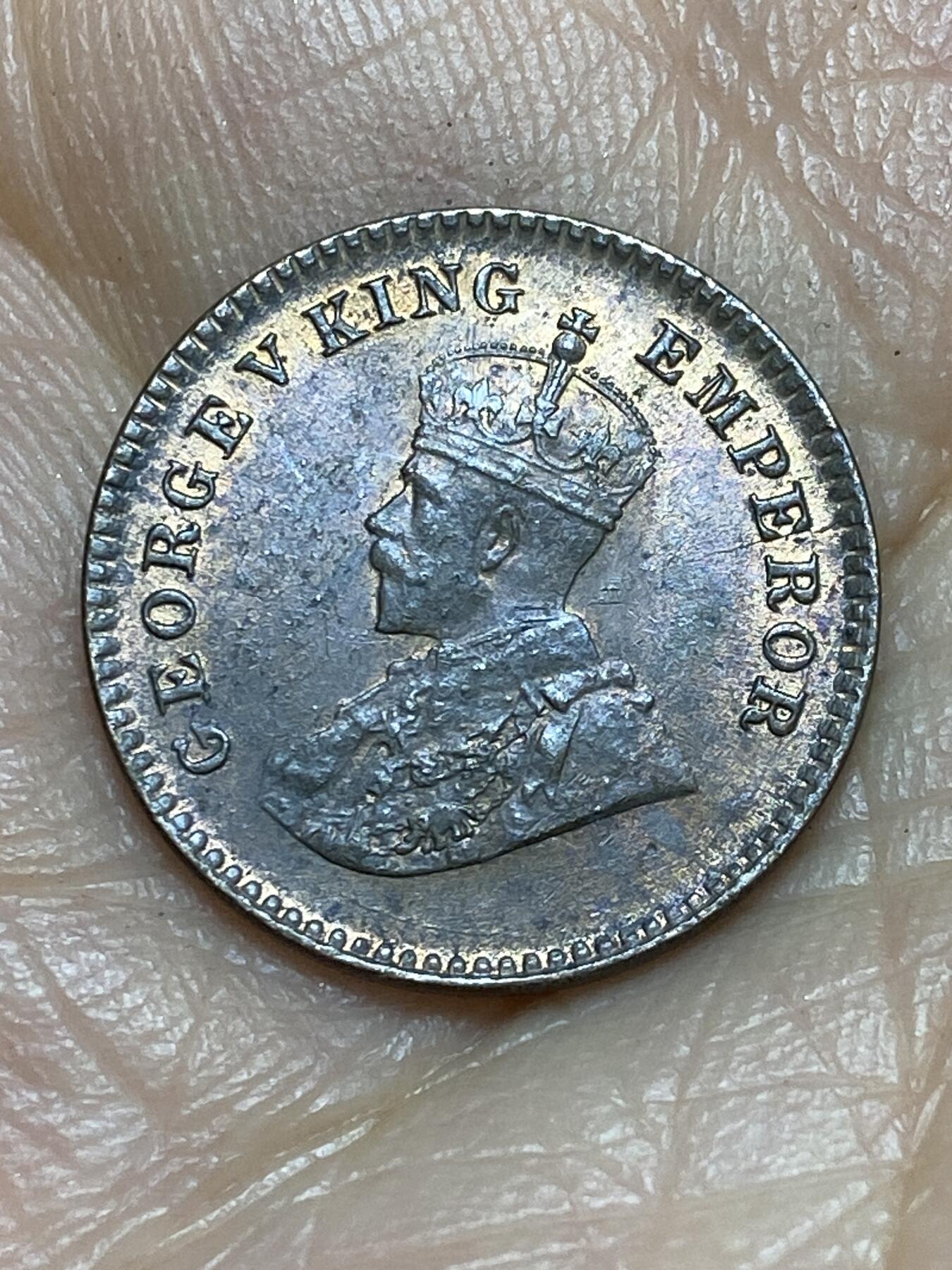 2026年第九场(总第一百七十八场）外国好品散币场(免佣金) 带光好品–英属印度1926年1/12安娜(乔治五世时期，c版加尔各答造)