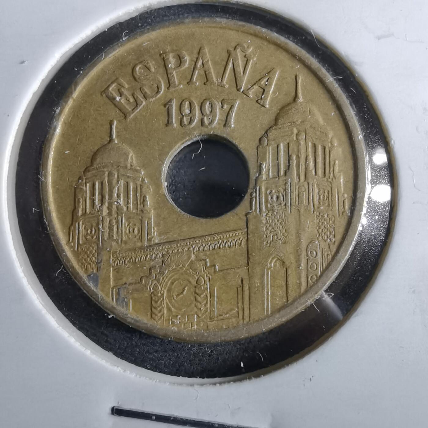 沼泽如烟--第964场 西班牙25比塞塔纪念币