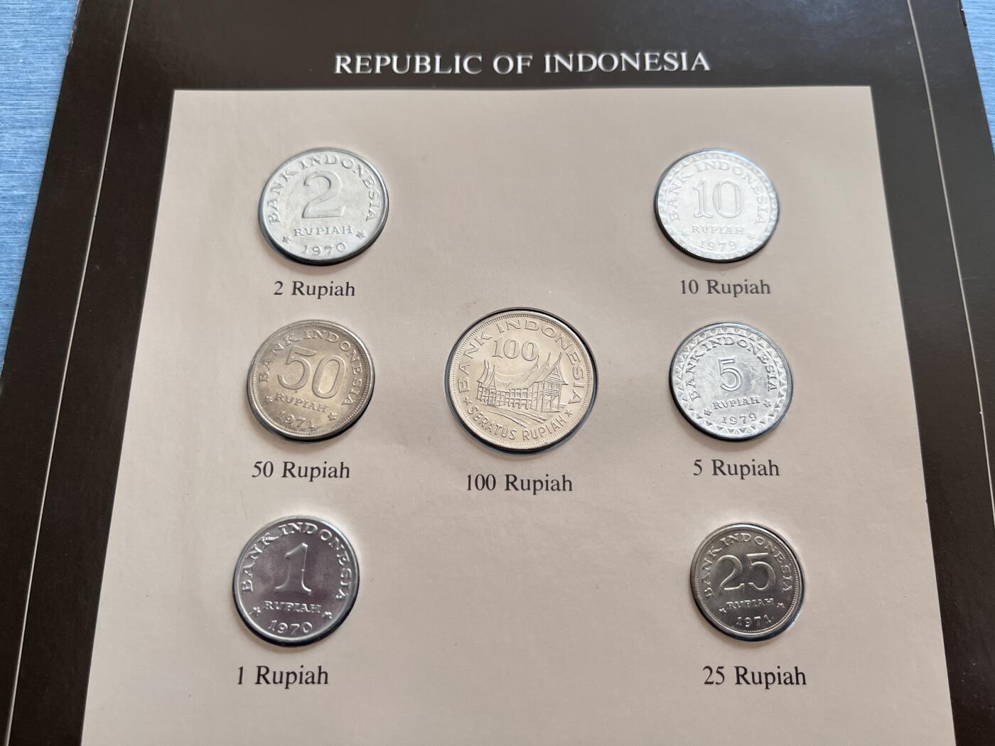 咖啡豆•收藏 2025年Jan_22th世界各国富兰克林套币拍卖 印度尼西亚/奥地利-世界各国UNC硬币套币富兰克林包装