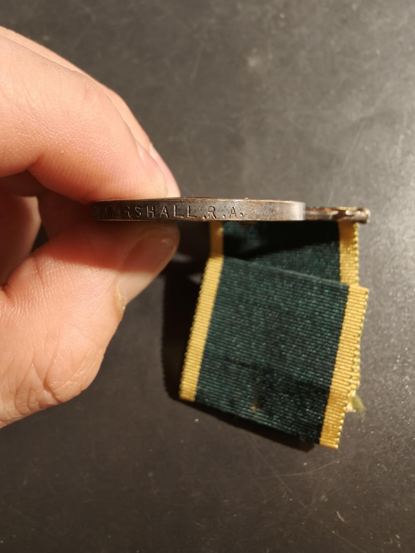 老王徽章第177期 英国效率奖章    授予皇家炮兵   乔治六世版   925银     33.8g