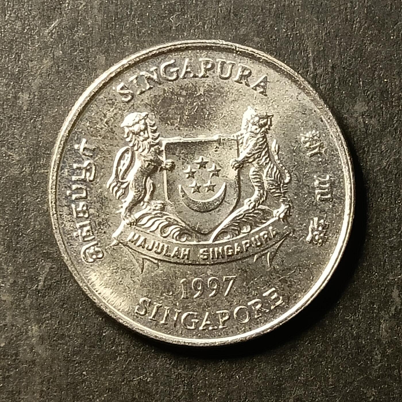 逸泉钱币2026A第世界钱币纪念币专场A第三场A401-701 641 新加坡20分硬币建筑