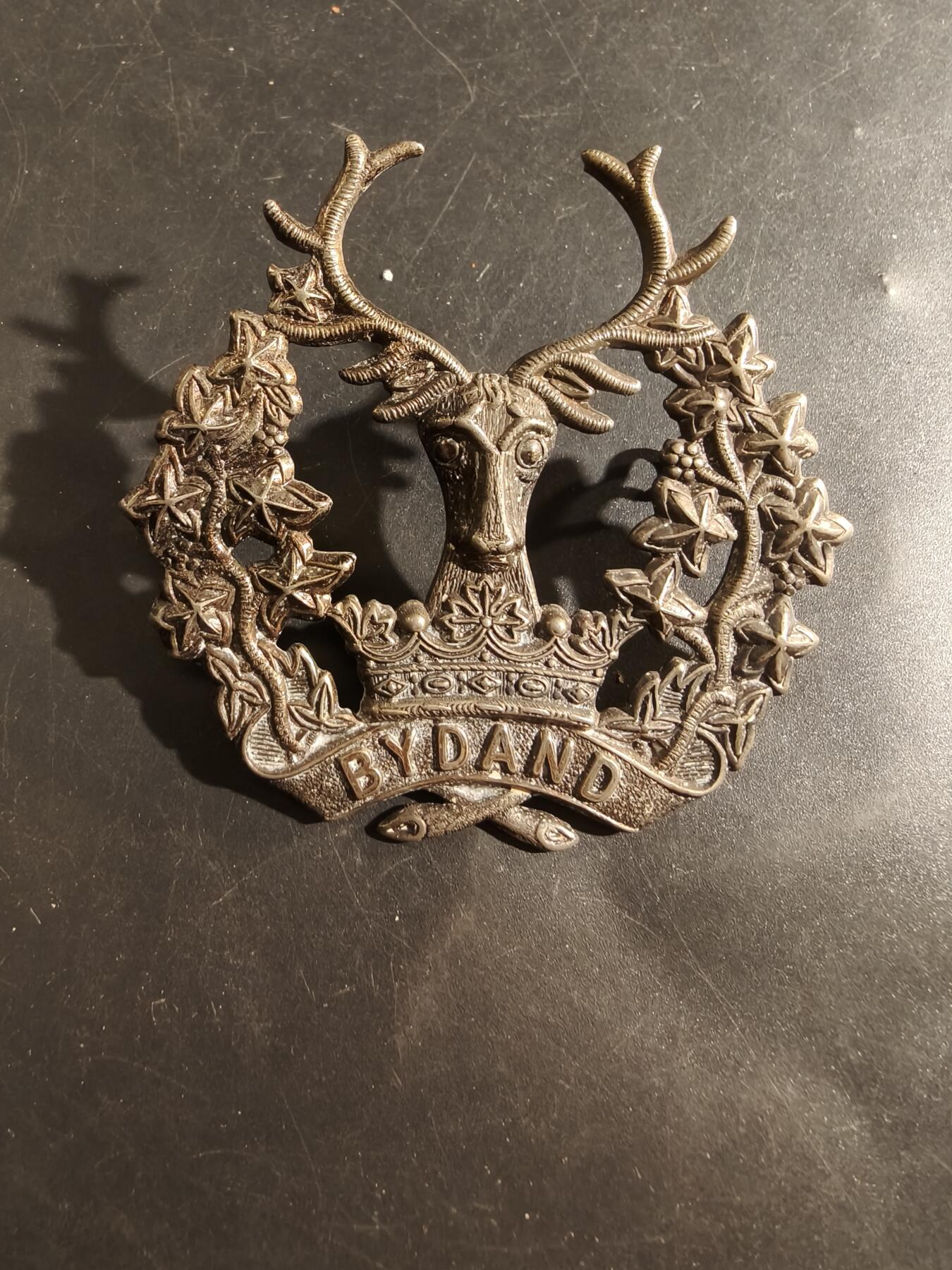 老王徽章第177期 英国戈登高地步兵团帽徽    一战时期