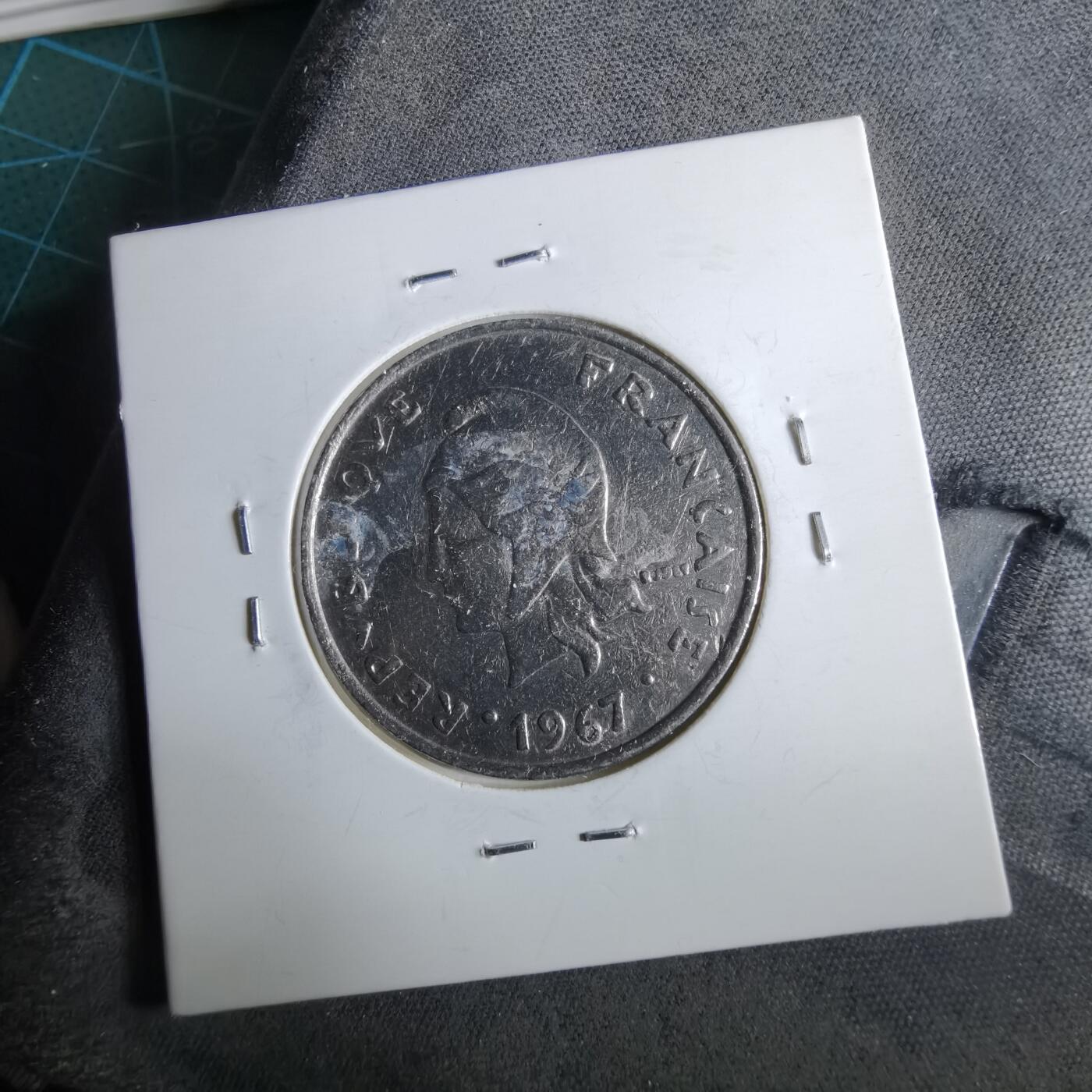 沼泽如烟--第964场 法属新喀里多尼亚1967年20法郎