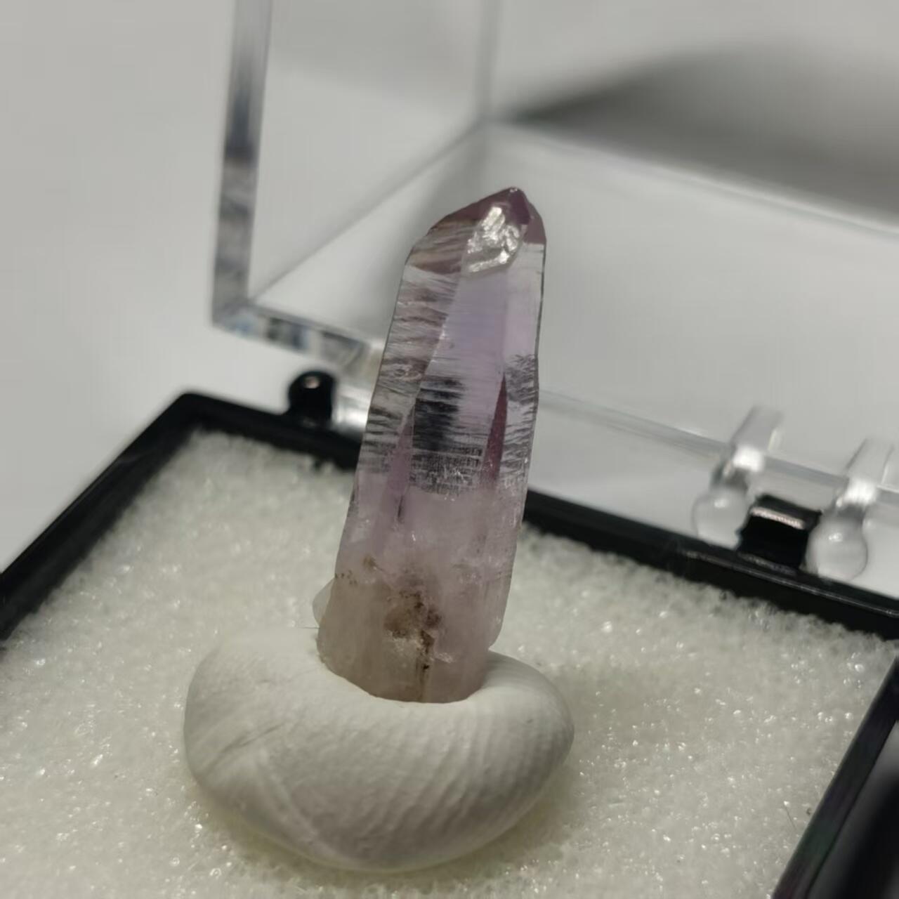 七河·世界币章小拍（总第34期） 藏家出品X673（3） 墨西哥克鲁兹水晶矿标 盒子矿