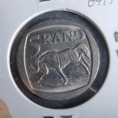 沼泽如烟--第964场 - 南非1995年5兰特