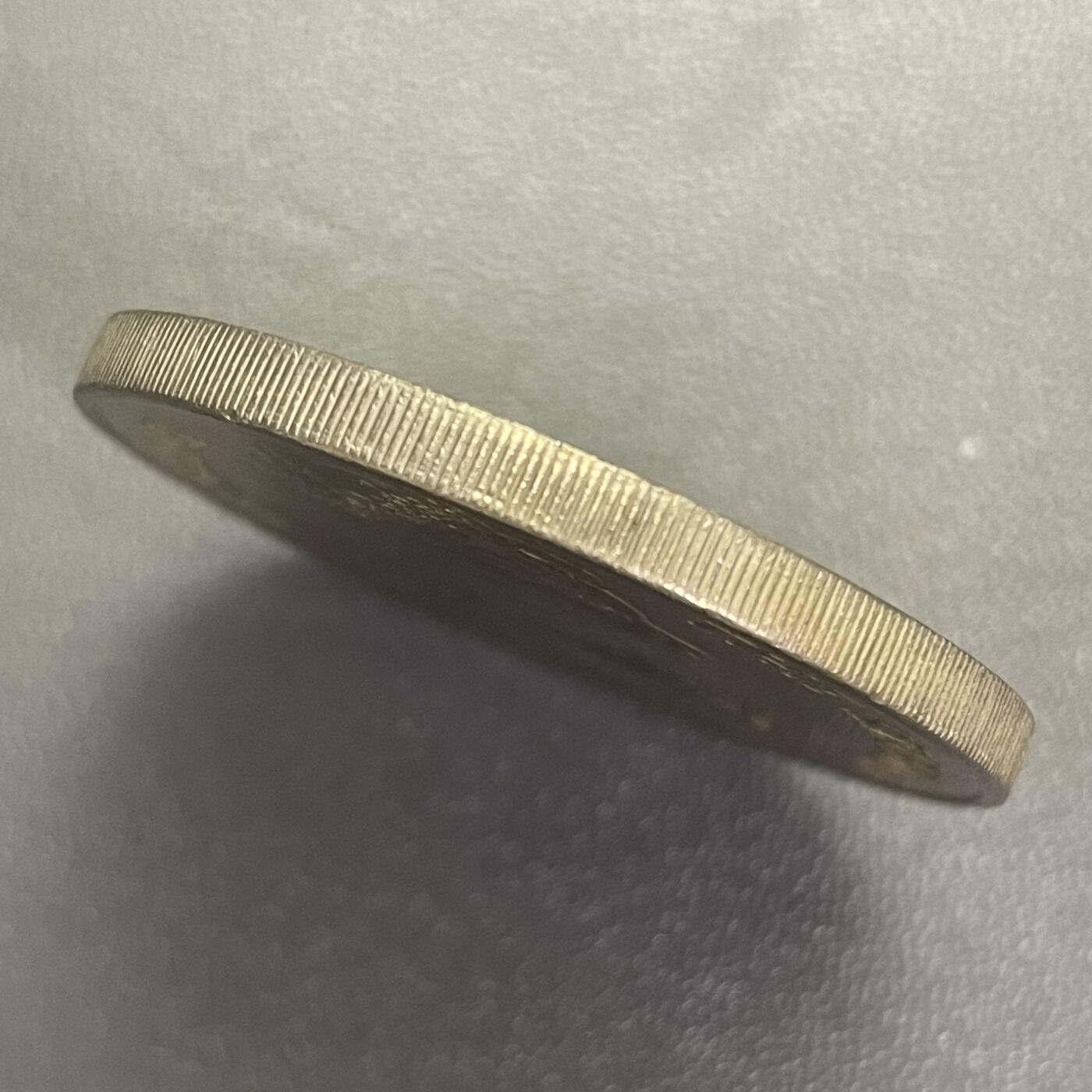 回流0120 较少 英属马恩岛1970年1克朗 无尾猫 直径38.5毫米