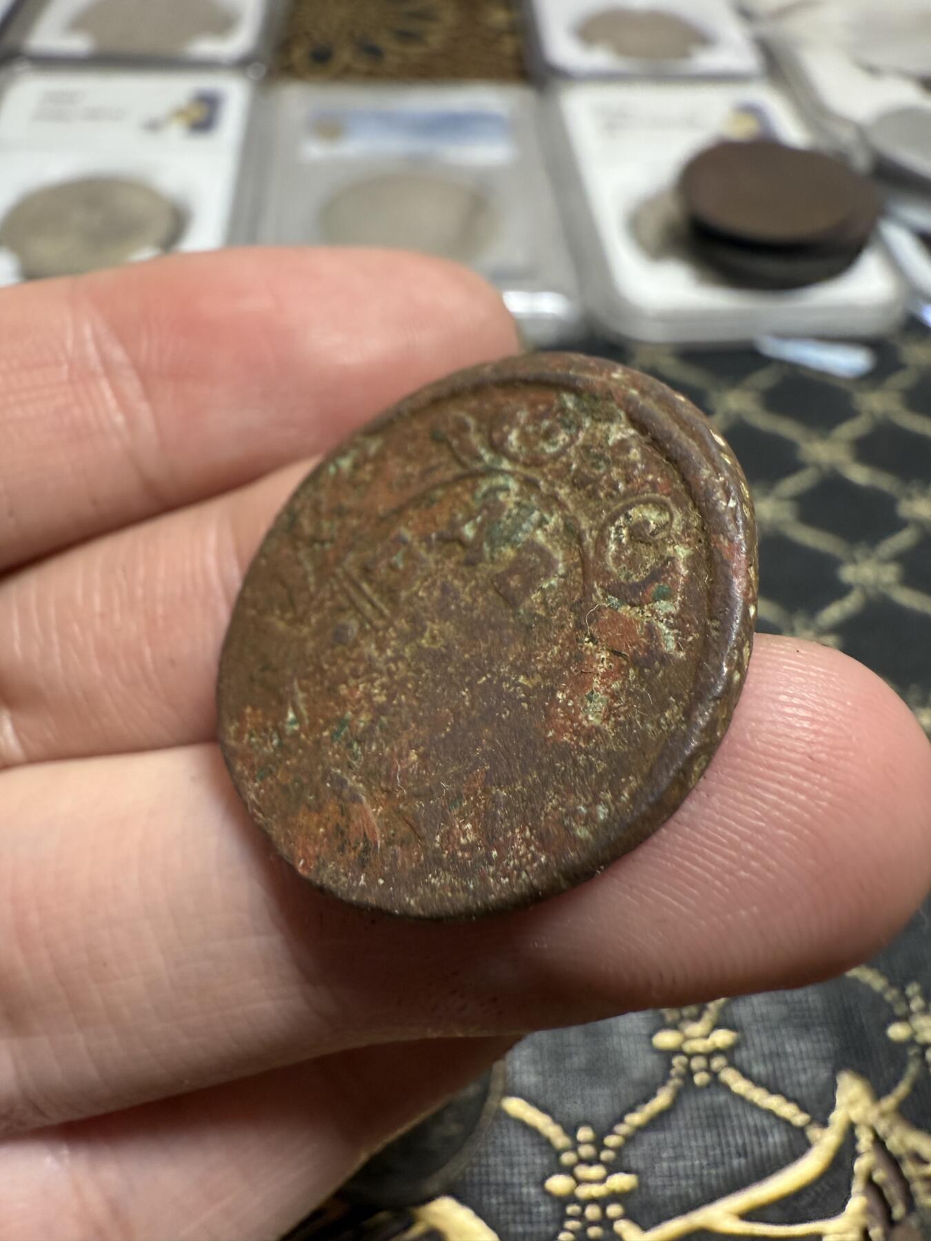 南宋泉阁俄币 外币 国币 专场第二十一期 【送拍无额外佣金】 沙俄 安娜·伊凡诺夫娜 17XX年 1/2戈比铜币 通货