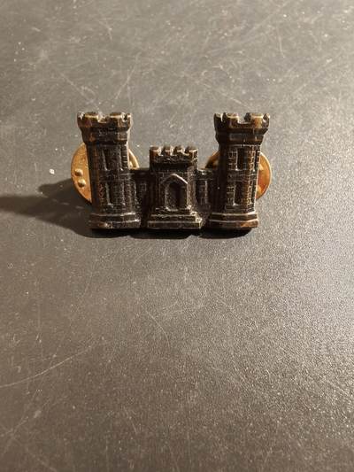 老王徽章第177期 - 美国工兵领章  低可视度