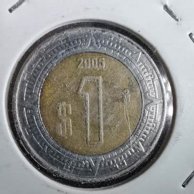 沼泽如烟--第964场 - 墨西哥2005年1比索