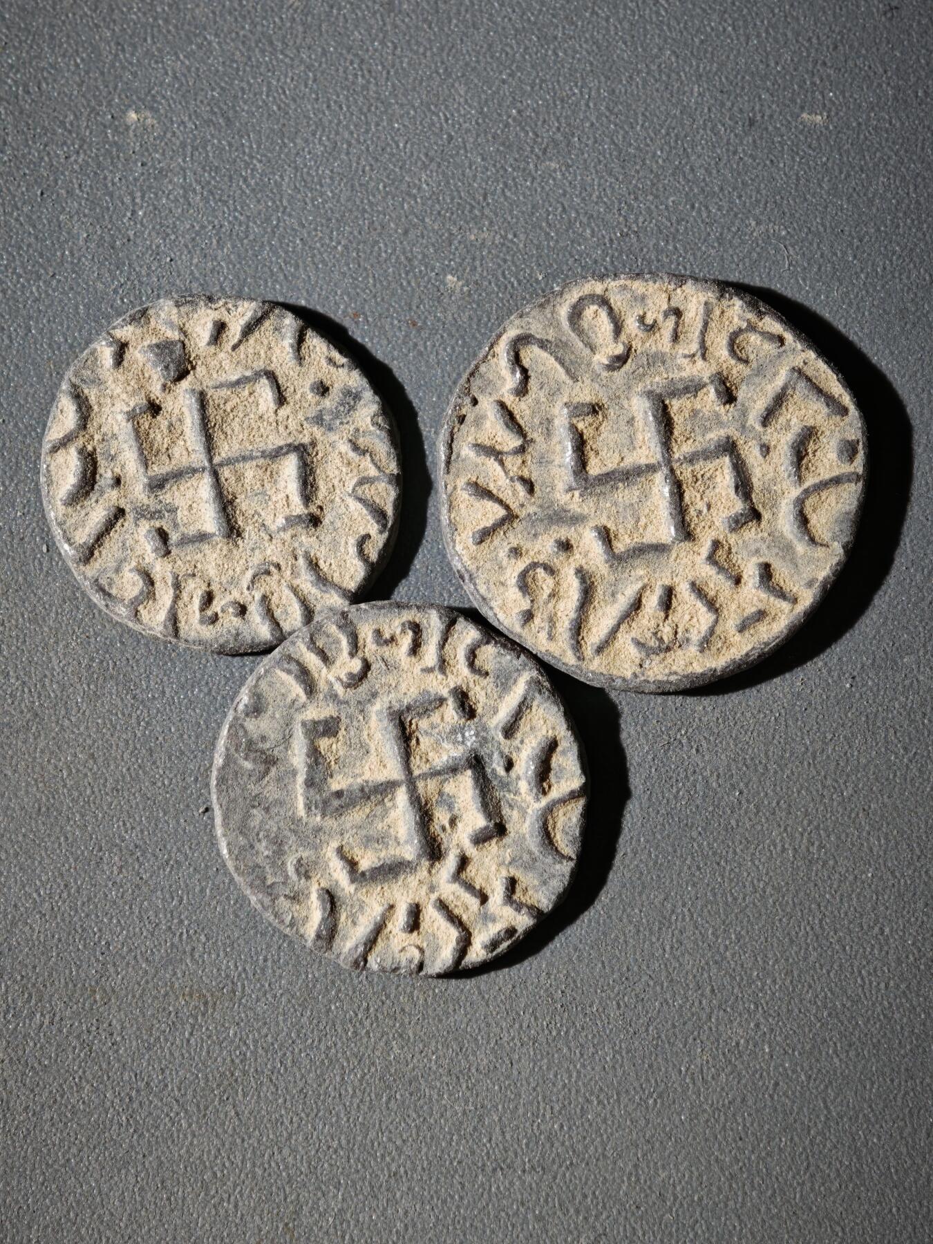 108期新疆红钱粟特钱币丝路钱币专场 C2铅制丝路币