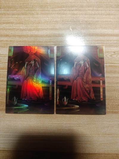 春节前倒数第三场！！龙虎卡牌-七三场（满200元包邮，无佣金，每周六结拍，欢迎送拍） - 全彩闪+半彩闪 司马大圣卡通 新新水浒特卡 - 嫁衣三娘