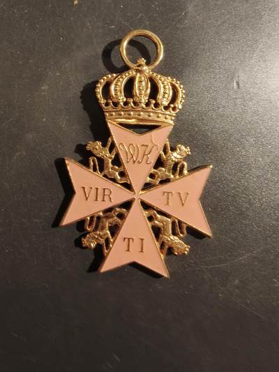 老王徽章第177期 - 德国一战黑森大公国军事功绩勋章   拷贝版