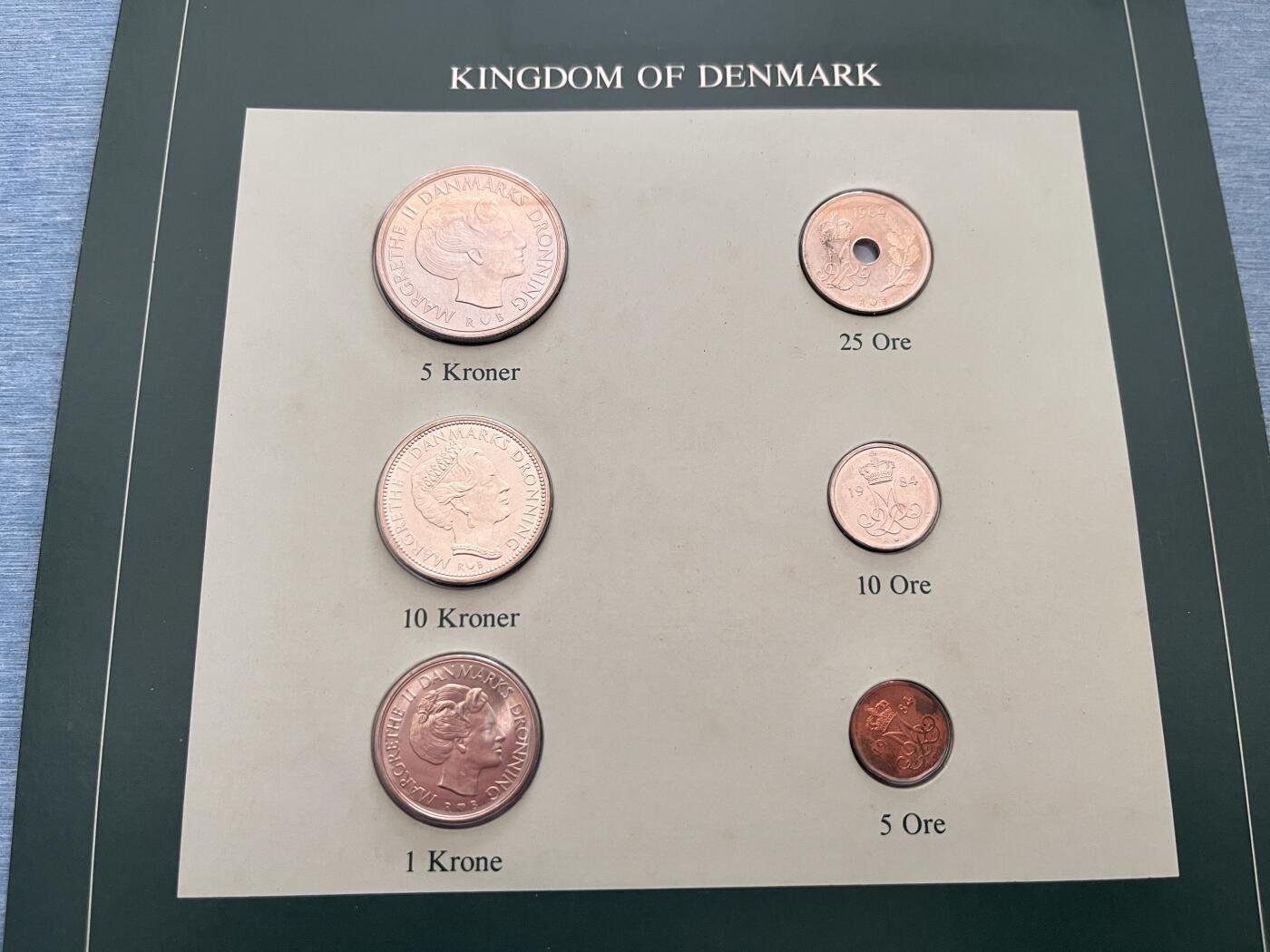 咖啡豆•收藏 2025年Jan_22th世界各国富兰克林套币拍卖 挪威/丹麦-世界各国UNC硬币套币富兰克林包装