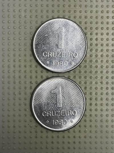 2026年第13场各国散币拍卖（总第163场） - 巴西1克鲁扎多2枚