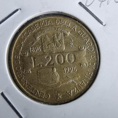 沼泽如烟--第964场 - 意大利1996年200里拉