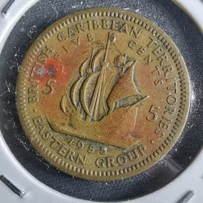 沼泽如烟--第964场 - 东加勒比1955年五分