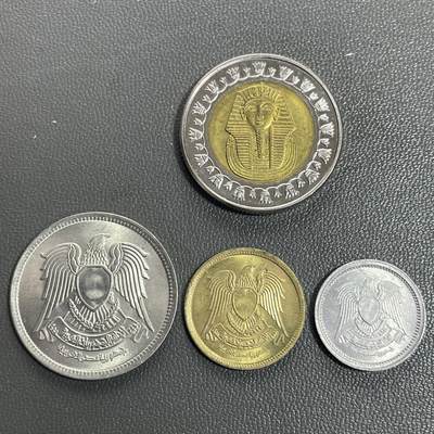 回流0120 - 全新 埃及一组4枚