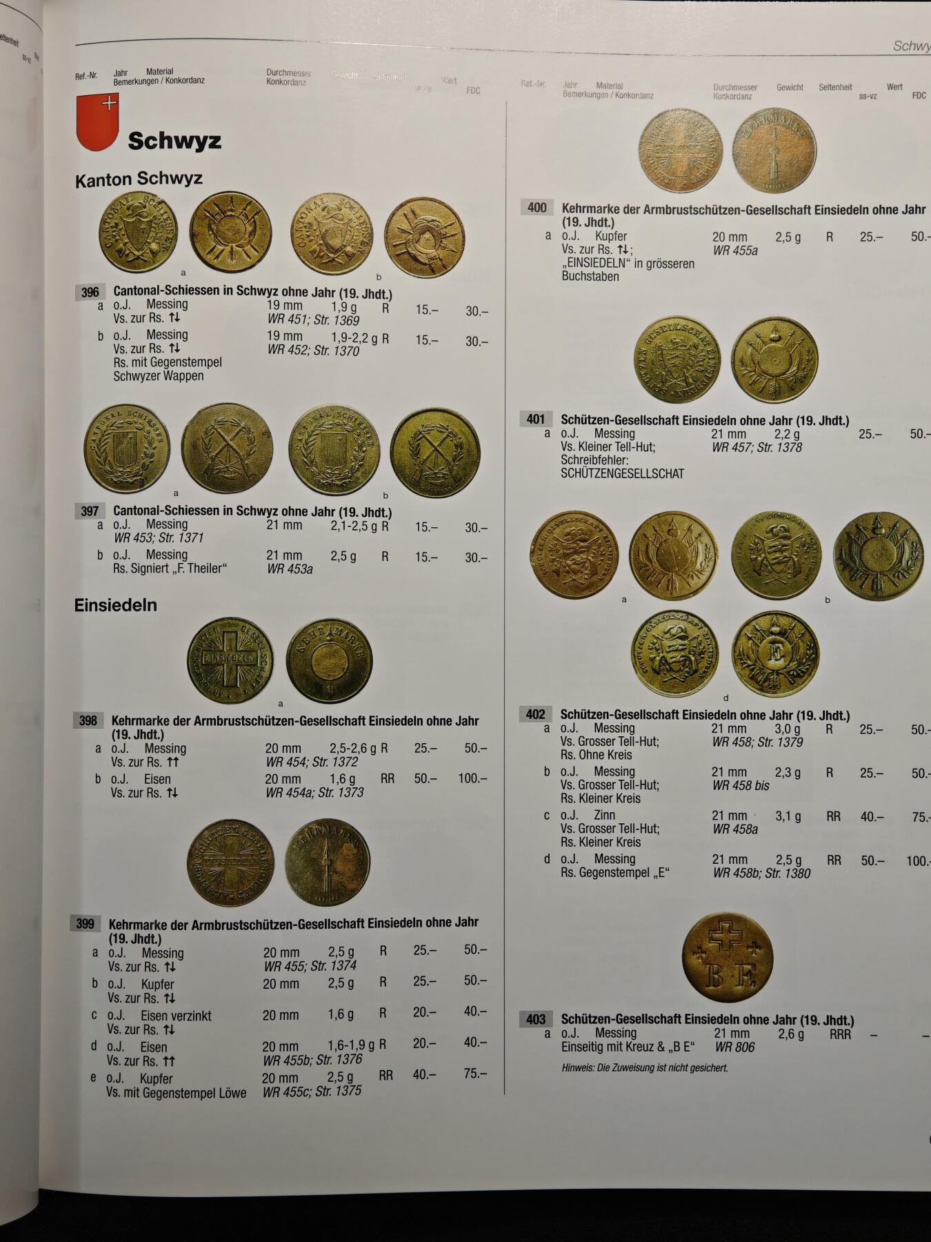 【德藏】世界币章拍卖第162期（拍品征集中~欢迎藏友联系） 98新 瑞士射击节代用币目录 硬壳精装 全彩铜板纸印刷 大开本 全书约120页