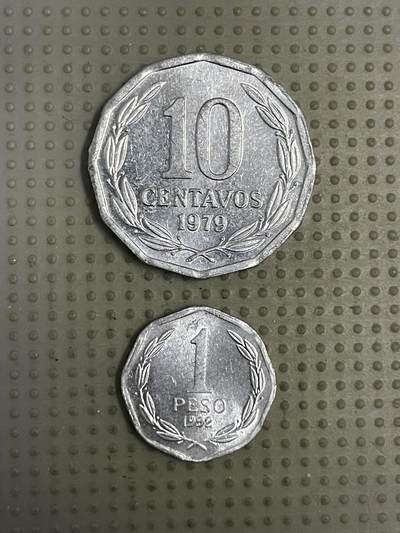 2026年第13场各国散币拍卖（总第163场） - 智利2枚