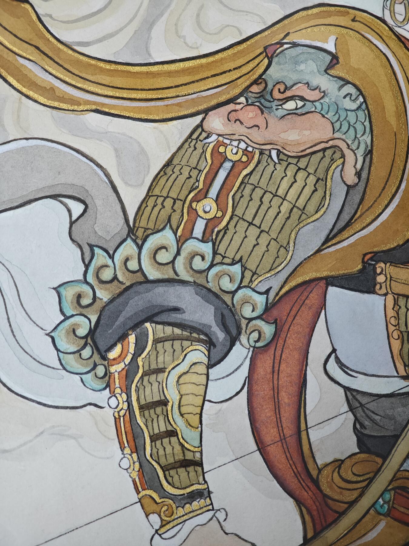 白泽拍卖卡牌手绘专场第31期（岁寒知松柏 春意已可期）