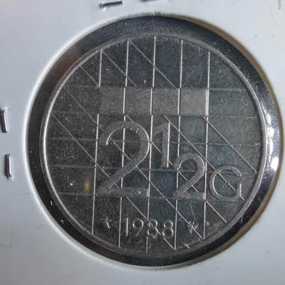 沼泽如烟--第964场 - 荷兰1988年2.5盾