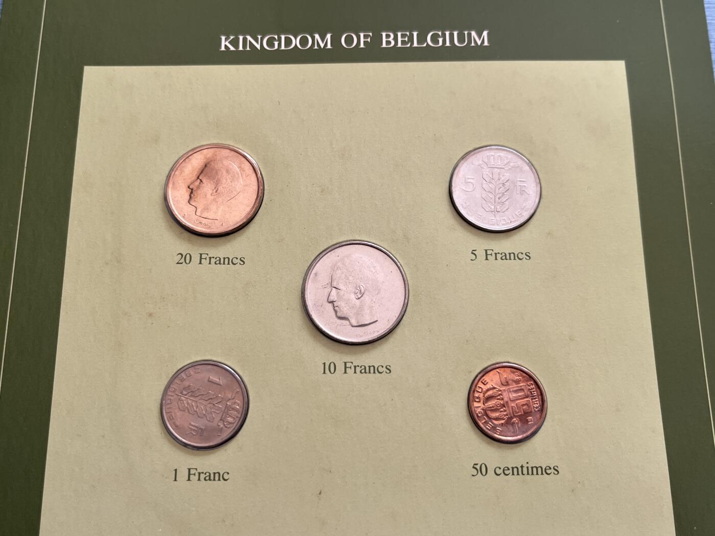 咖啡豆•收藏 2025年Jan_22th世界各国富兰克林套币拍卖 葡萄牙/比利时-世界各国UNC硬币套币富兰克林包装