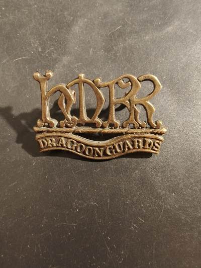 老王徽章第177期 - 英国国王龙骑兵卫队肩章    一战时期