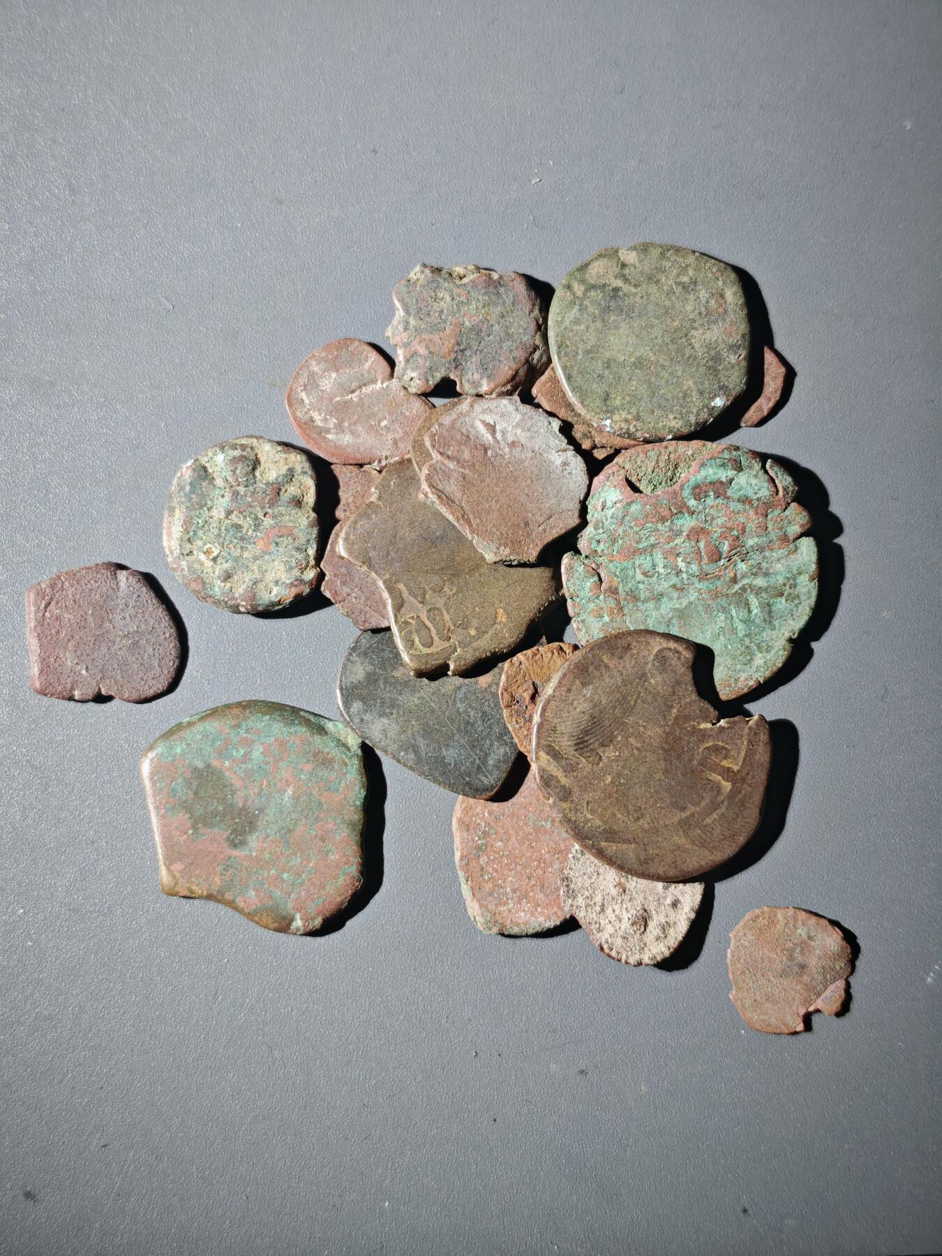 108期新疆红钱粟特钱币丝路钱币专场