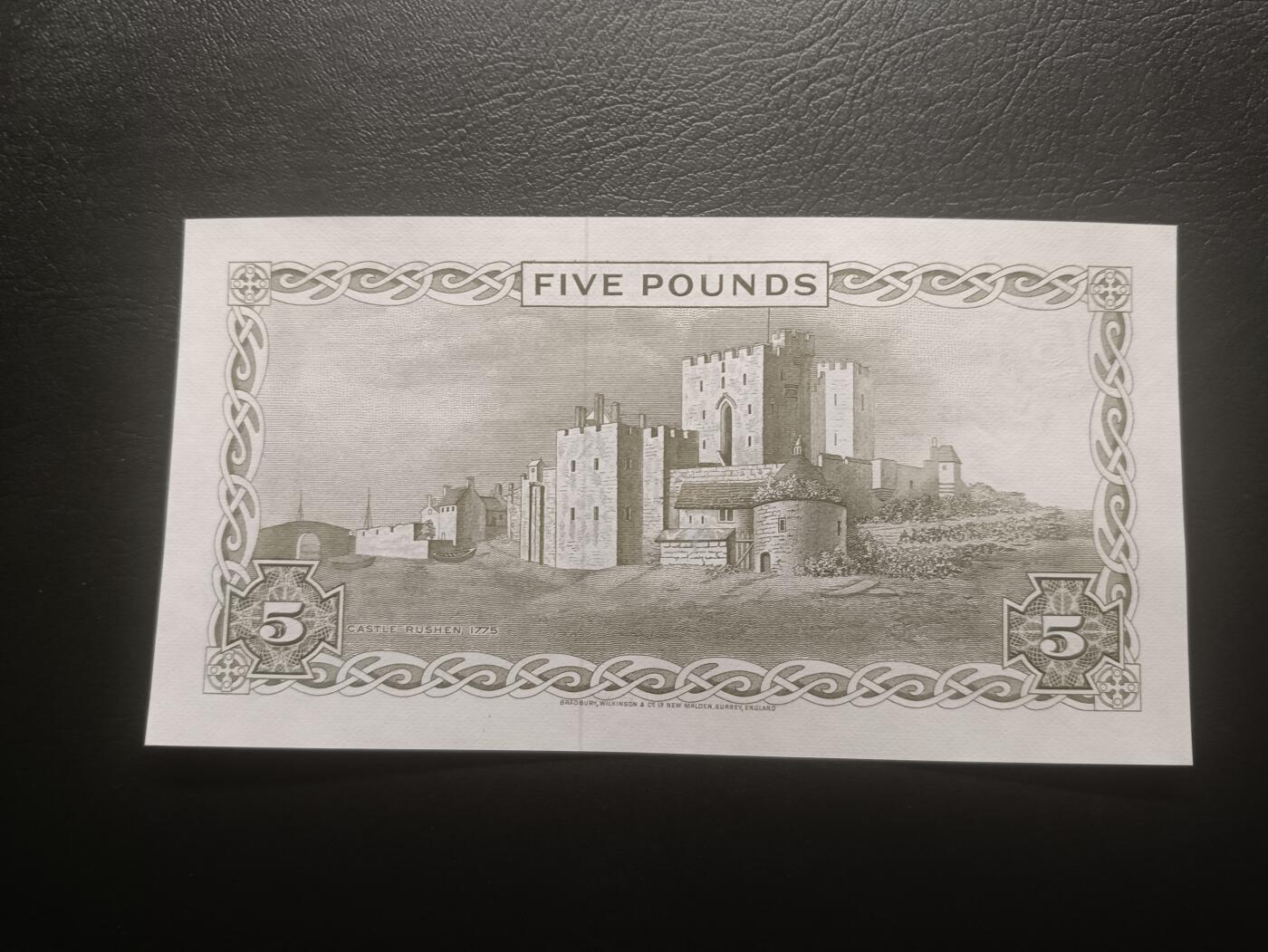 2026一月第三期，总213期 马恩岛1972版5镑UNC-，嘉德大勋章女王和卢森城堡