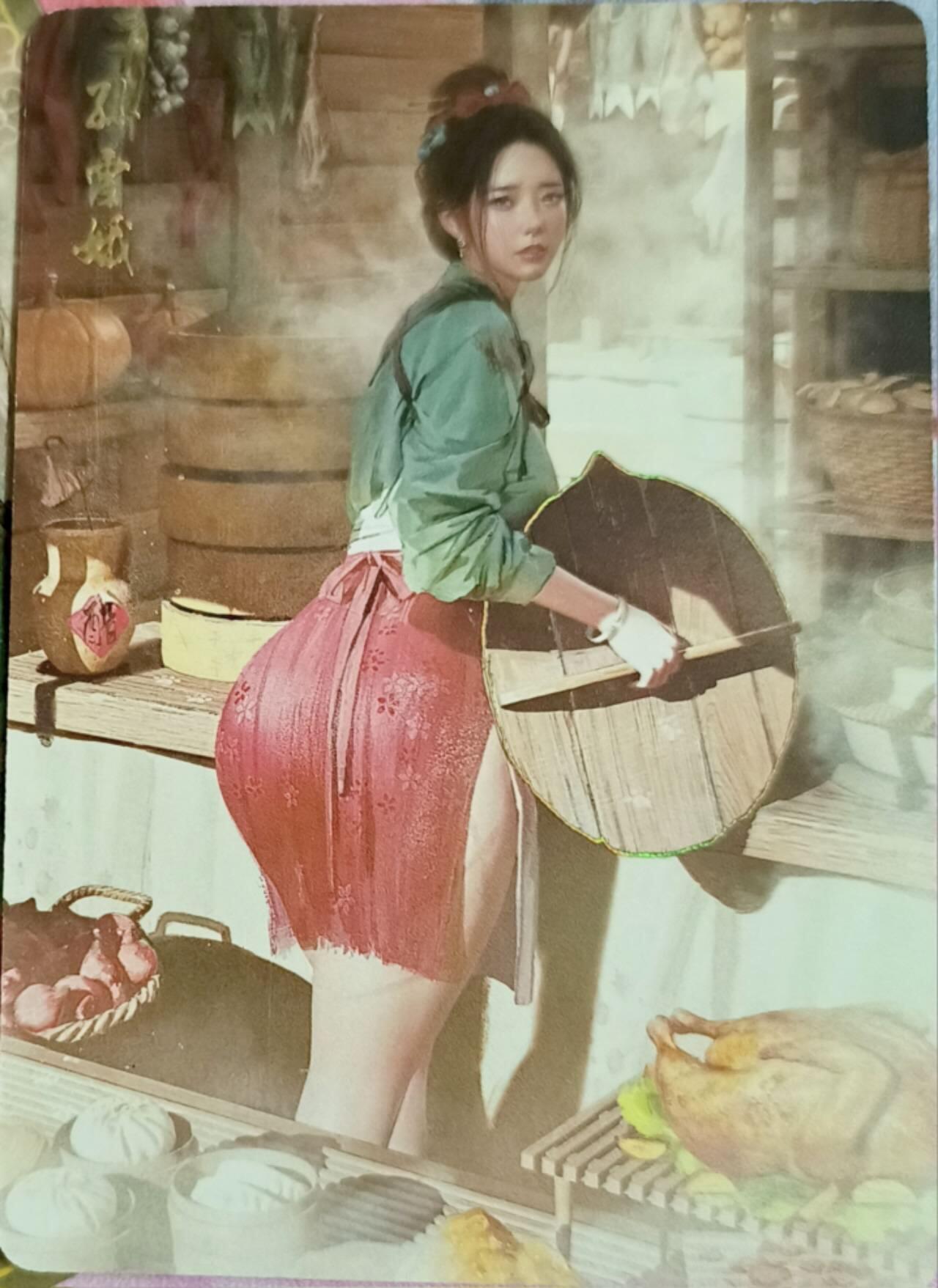 满200包邮！！龙虎卡牌-七二场（满200元包邮，无佣金，每周六结拍，欢迎送拍） 幻彩2张 燎原 刷子 人间传 孙雪娥一对